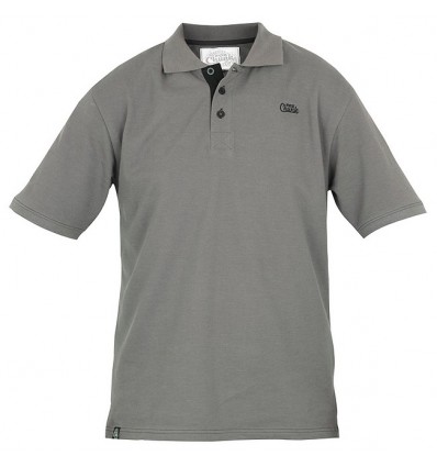 TRICOU FOX CHUNK POLO GREY - BLACK