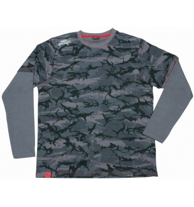 TRICOU CU MANECA LUNGA FOX RAGE® URBAN CAMO LONG SLEEVE