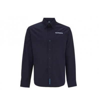 CAMASA SHIMANO SOLID SHIRT NAVY