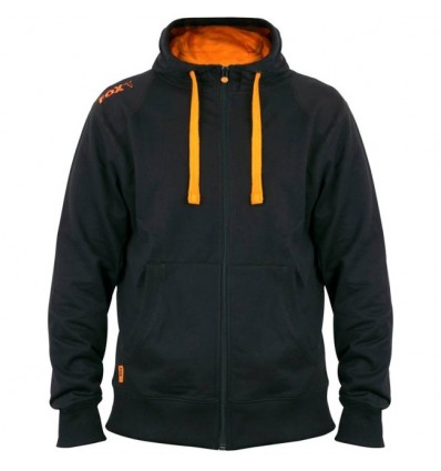 HANORAC FOX BLACK&ORANGE LIGHTWEIGHT ZIPPER