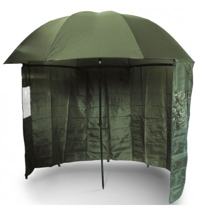 UMBRELA CU PARAVAN NGT GREEN FISHING BROLLY 2.20M