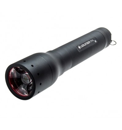 LANTERNA LED LENSER P14 800 LUMENI 4XAA + HUSA