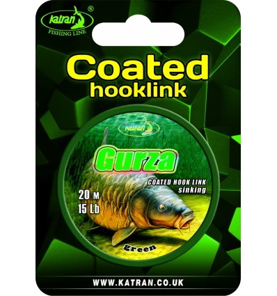 Fir Katran Coated Braided Hook Links Gurza 15lb 20m