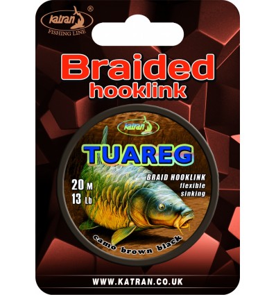 Fir Katran Braided Hook Links Tuareg 20m