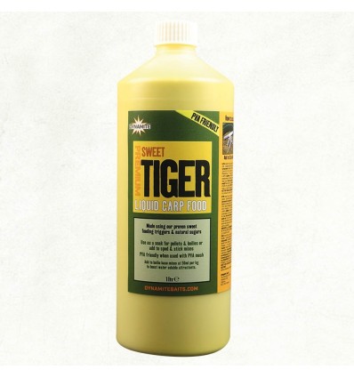 Lichid Atractant Dynamite Baits Sweet Tiger Liquid Carp Food 1l