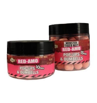 Pop-ups & Dumbells Dynamite Baits Red-amo Fluro Pink