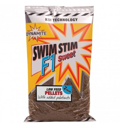 Pelete Dynamite Baits Swim Stim F1 Sweet 2mm 900g