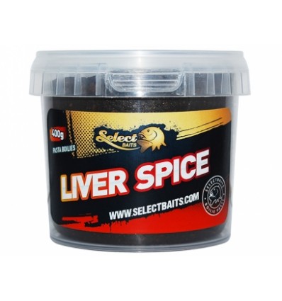 Select Baits pasta de boilies Liver Spice 400g