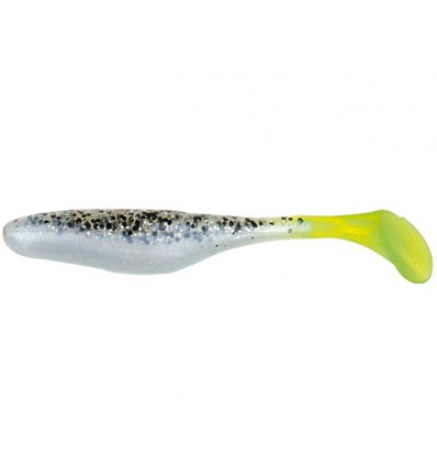 Shad Bass Assassin Turbo Shad 10cm S&P Silver Phantom / Chart Tail