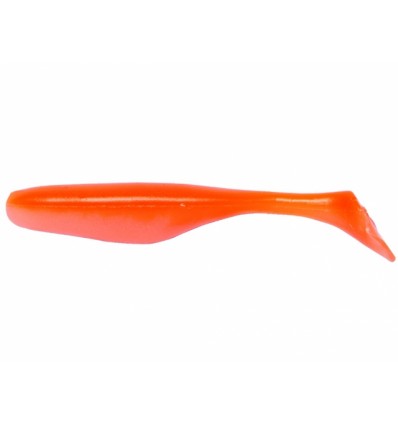 Bass Assassin Turbo Shad 10cm Orange Glow