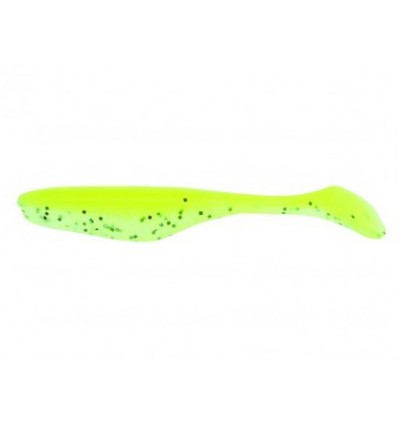 Bass Assassin Turbo Shad 10cm Limetreuse Ghost