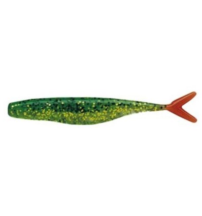 Bass Assassin Split Tail Shad 10cm Fire Tiger