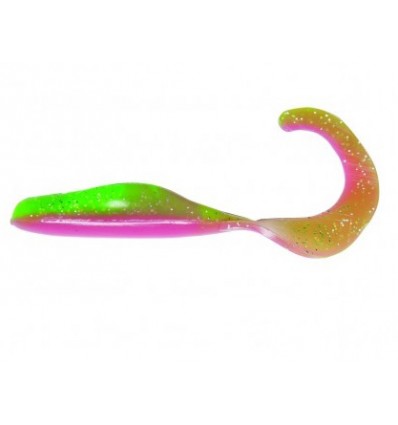 Bass Assassin Curly Shad 10cm Electric Chicken