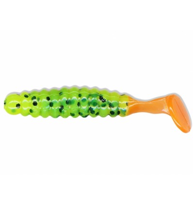 Slider Crappie Panfish 3.8cm CSGGF15 Chartreuse Black / Orange