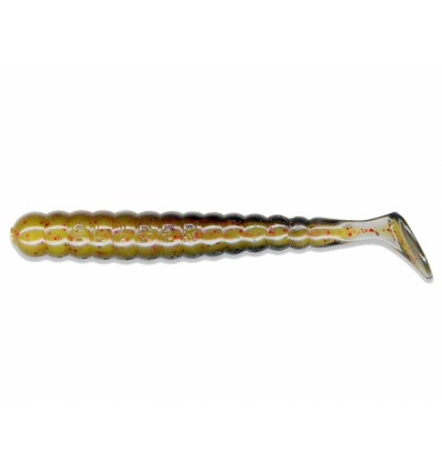 Slider Bass Grub 7.6cm SBC73 Catalpa Smoke-Yellow Core