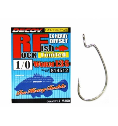 Carlige Decoy Worm 13S Rock Fish Limited 7buc