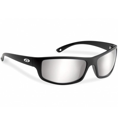 Ochelari Flying Fisherman Slack Tide Black Smoke Silver Mirror