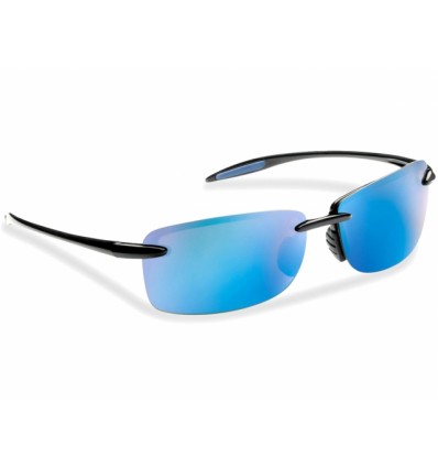 Ochelari Flying Fisherman Cali Black Smoke Blue Mirror