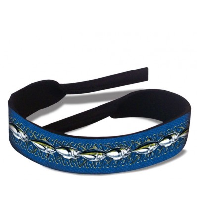 Flying Fisherman Blue Yellowfin Tuna Soft Strap Retainer