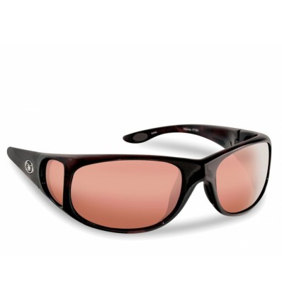 Flying Fisherman Nassau Black Vermillion Sunglasses