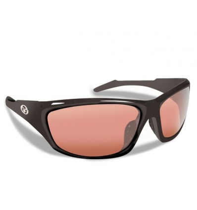 Flying Fisherman St. Croix Black Vermillion Sunglasses