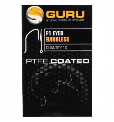 Carlige Guru Eyed Barbless 10buc/plic