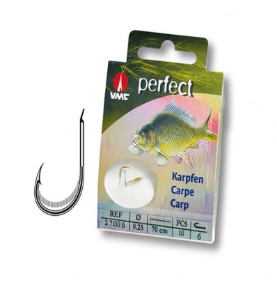 Carlige Legate VMC 7110 Carp Gold 10buc