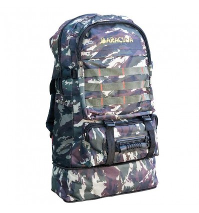 Rucsac pescar Baracuda B16 camuflaj verde