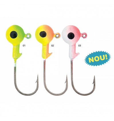 Jig TC (in doua culori) Galben Fluo + Verde Baracuda