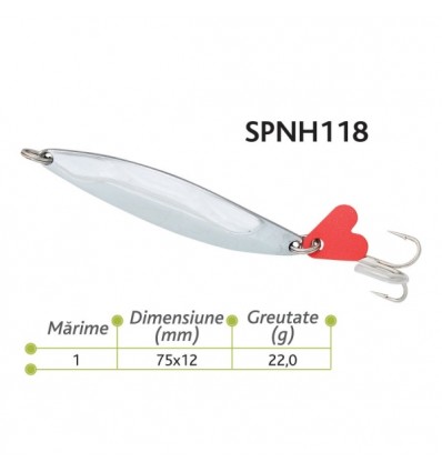 Lingurite oscilante Baracuda SPNH 118