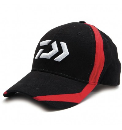 Sapca Daiwa Black/red Flash D Logo