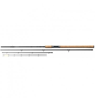 Lanseta Daiwa 3+2buc Black Widow Feeder 3.00m/80g