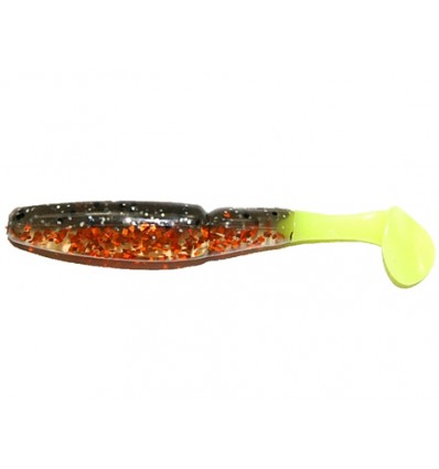 Shad Gambler TZ 7.6cm Glow Chartreuse 12buc