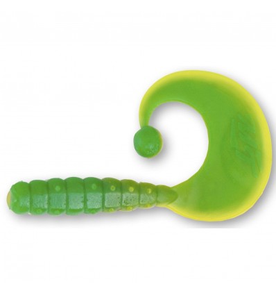 Twister Quantum Curly B-Bobbles 3.5cm Garlic Aroma Yellow/Green