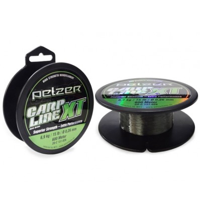 Fir Pelzer Carp Line XT Dark Green 600m