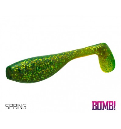 Shad Delphin BOMB Fatty / 5buc 10cm/NEON