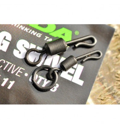 Vartej Cu Agrafa Rapida Si Anou Korda Qc Ring Swivel 8buc/plic