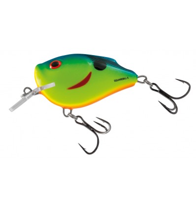 Salmo Wobbler Squarebill Chartreuse Powder Blue 6cm 21g