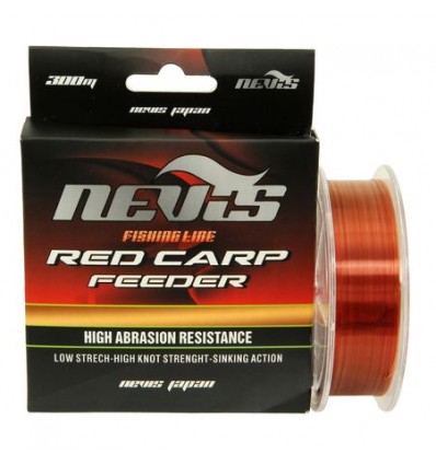 Fir Monofilament Nevis Red Carp Feeder 300m