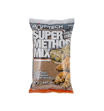 Pastura Bait-Tech Super Method Mix Natural Groundbait