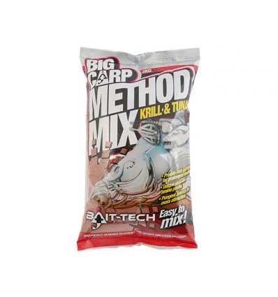 Pastura Bait-Tech Big Carp Method Mix Krill and Tuna Groundbait 2kg