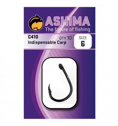 Carlige Crap Ashima Indispensible C410 10 Buc/plic