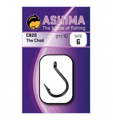 Carlige Crap Ashima The Chod C820 10 Buc/plic