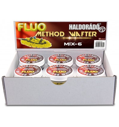 Haldorado - Fluo Method Wafter 8mm - Mix6 10g