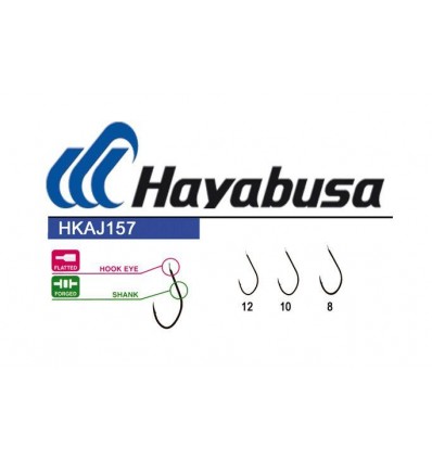 Carlige Hayabusa KAJ157 Nickel 10buc/plic