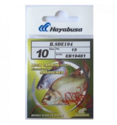 Carlige Hayabusa SDE194 Red 15buc/plic