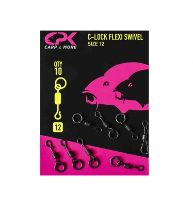 Vartej CPK C-Lock Flexi Swivel nr.12 10buc/plic