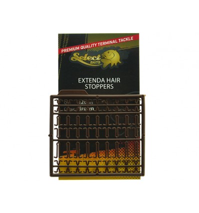 Opritoare Select Baits Extenda Hair Stoppers Maro 120buc/plic