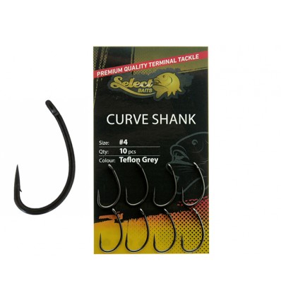 Carlige Select Baits Curve Shank Hooks 10buc/plic