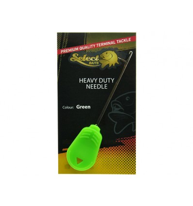 Croseta Select Baits Heavy Duty Needle 8cm Verde